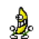 Bananadance Smile — cartoon emoji for Slack & Discord