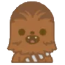 Chewbacca — cartoon emoji for Slack & Discord