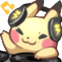 Pika Dj — cartoon emoji for Slack & Discord