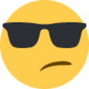 Sunglasses Depressed — emoji emoji for Slack & Discord