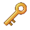 Goldkey — key emoji for Slack & Discord