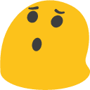 Blob Surprised — surprised emoji for Slack & Discord