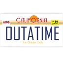 Outatime Backtothefuture — logo emoji for Slack & Discord