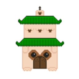 Pug Oda — cartoon emoji for Slack & Discord (Discord)