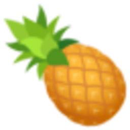 Pineapple 6 — cartoon emoji for Slack & Discord (Discord)