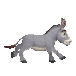Donkey Shrek — animal emoji for Slack & Discord (Discord)