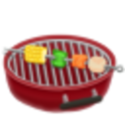 Kebab Grill — food emoji for Slack & Discord (Discord)
