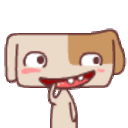 Laughing Dog 2 — dog emoji for Slack & Discord