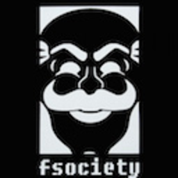 Fsociety Black — logo emoji for Slack & Discord (Discord)