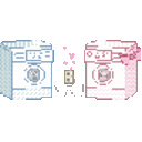 Washing Machines — cartoon emoji for Slack & Discord