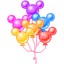 Mickey Balloons — mickey emoji for Slack & Discord