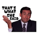 Thats What She Said — funny emoji for Slack & Discord