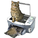 Cat Photocopier Mischief — cat emoji for Slack & Discord