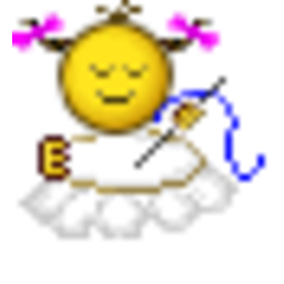 Needlepoint — yellow emoji for Slack & Discord (Discord)