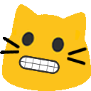 Meow Grimace — cartoon emoji for Slack & Discord