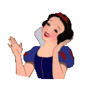 Snowwhite Clap — cartoon emoji for Slack & Discord