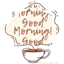 Goodmorning Coffee — good-morning emoji for Slack & Discord