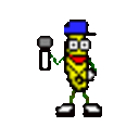 Banana Rapper — cartoon emoji for Slack & Discord
