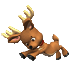 Bucking Reindeer — animal emoji for Slack & Discord (Discord)