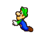 Luigi Worm — cartoon emoji for Slack & Discord