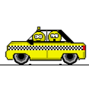 Taxi — cartoon emoji for Slack & Discord