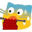 Meow Knit — cat emoji for Slack & Discord