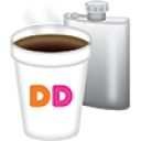 Spiked Dunkin — logo emoji for Slack & Discord