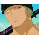 Roronoa Zoro — cartoon emoji for Slack & Discord