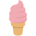 Strawberry Icecream — food emoji for Slack & Discord