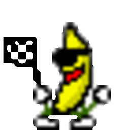 Bananadance Flag — cartoon emoji for Slack & Discord (Discord)