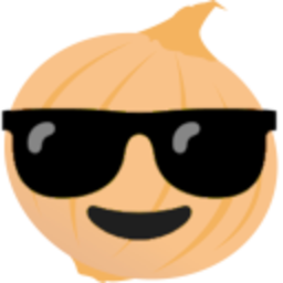 Onion Sunglasses — cartoon emoji for Slack & Discord (Discord)