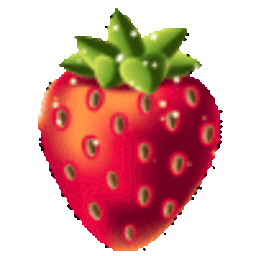 Strawberry Spin 2 — fruit emoji for Slack & Discord (Discord)