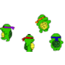 Ninja Turtles — cartoon emoji for Slack & Discord