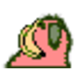 Banana Parrot — cartoon emoji for Slack & Discord (Discord)