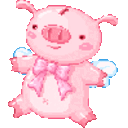 Pig Wings — cartoon emoji for Slack & Discord