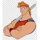 Hercules — cartoon emoji for Slack & Discord