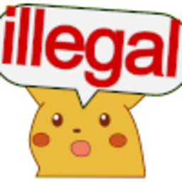 Pika Illegal — cartoon emoji for Slack & Discord (Discord)