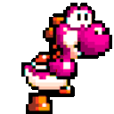 Party Yoshi — cartoon emoji for Slack & Discord