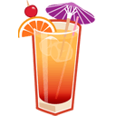 Tequila Sunrise — drink emoji for Slack & Discord