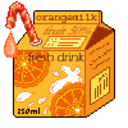 Orange Milk — orange emoji for Slack & Discord