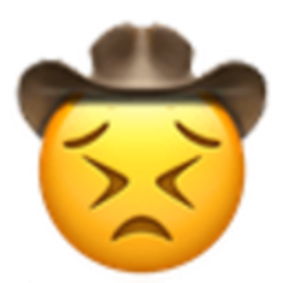 Persevere Cowboy — emotion emoji for Slack & Discord (Discord)