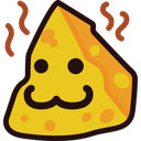 Stinky Cheese 2 — cartoon emoji for Slack & Discord