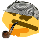 Sherthonk Holmes — cartoon emoji for Slack & Discord