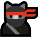 Ninjacat — cartoon emoji for Slack & Discord