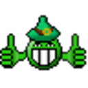 Green Thumbsup — cartoon emoji for Slack & Discord