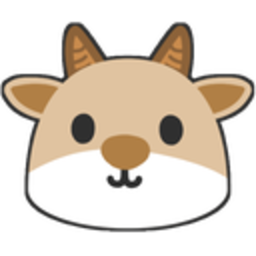 Blob Goat — cartoon emoji for Slack & Discord (Discord)