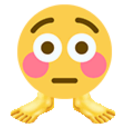 Flushed Feet — emoji emoji for Slack & Discord