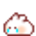 Bunny Cry — cute emoji for Slack & Discord