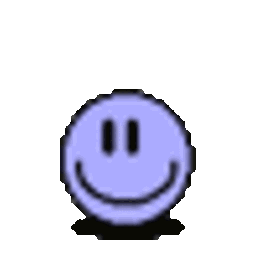 Smileybounce Lavender — smiley emoji for Slack & Discord (Discord)