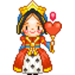 Queen Of Hearts 2 — queen emoji for Slack & Discord (Discord)